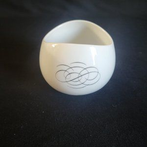 VTG Continental China Raymond Loewy Script Sugar Bowl Germany MCM Mid Century